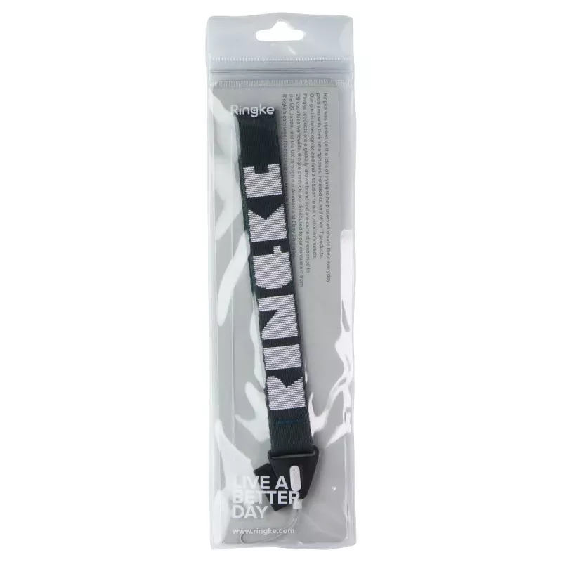 Ringke Camera and Phone Wrist Strap Lanyard - Peacock Green / White Letters