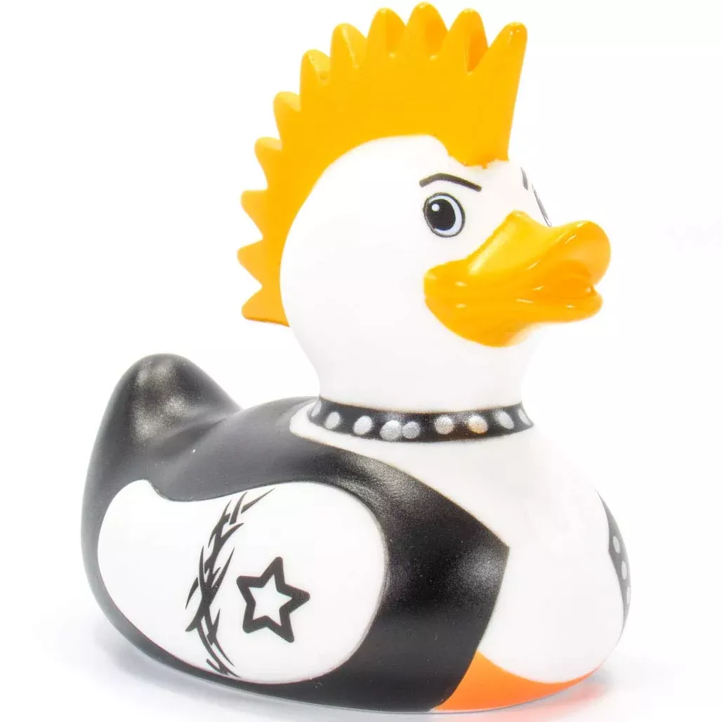 Rock Idol Rubber Duck Bath Toy By Bud Duck | Elegant Gift Packaging -'