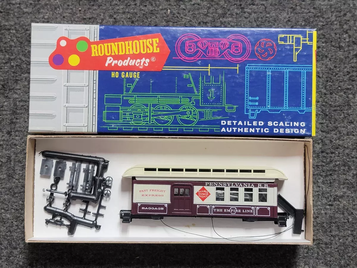 Roundhouse 3726 HO Scale Overton Combine Kit Pennsylvania PRR - NOS