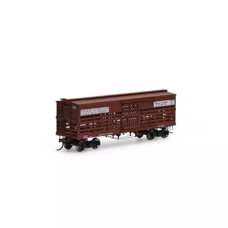 Roundhouse 75287 HO Scale 36' Old Time Stock Car Rock Island RI 79257