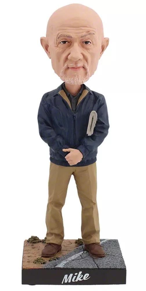 Royal Bobbles Bobblehead Mike Ehrmantraut 8" Multicolor Collectible