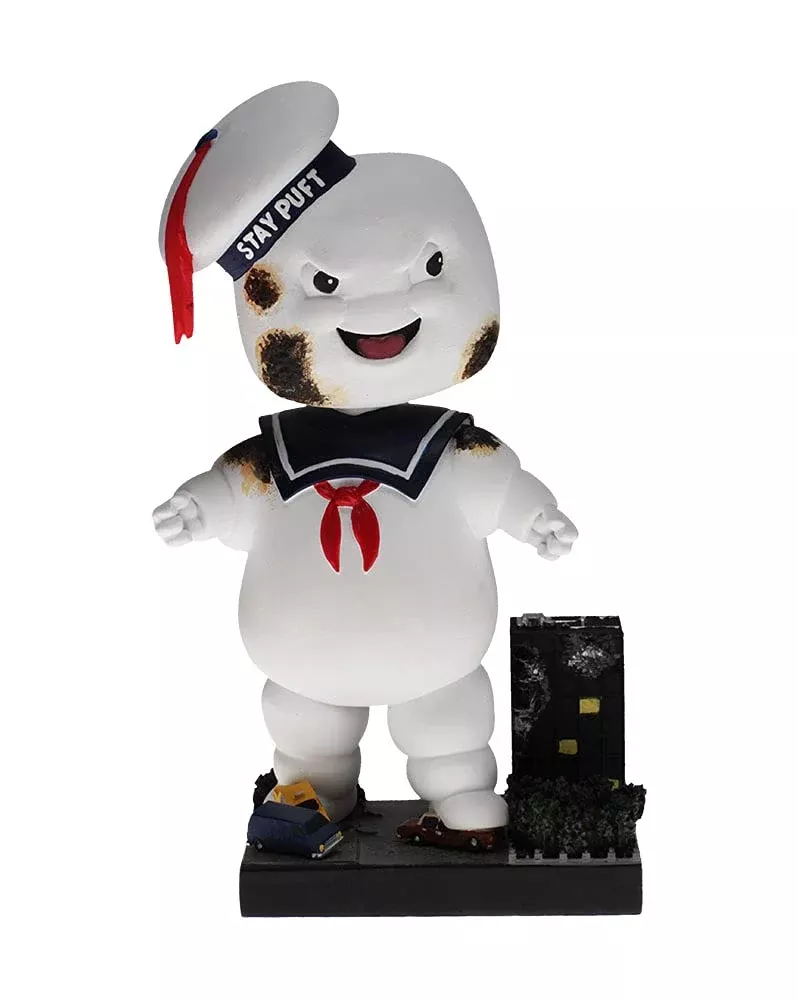 Royal Bobbles Ghostbusters Stay Puft Bobblehead Statue - Scorched Variant,