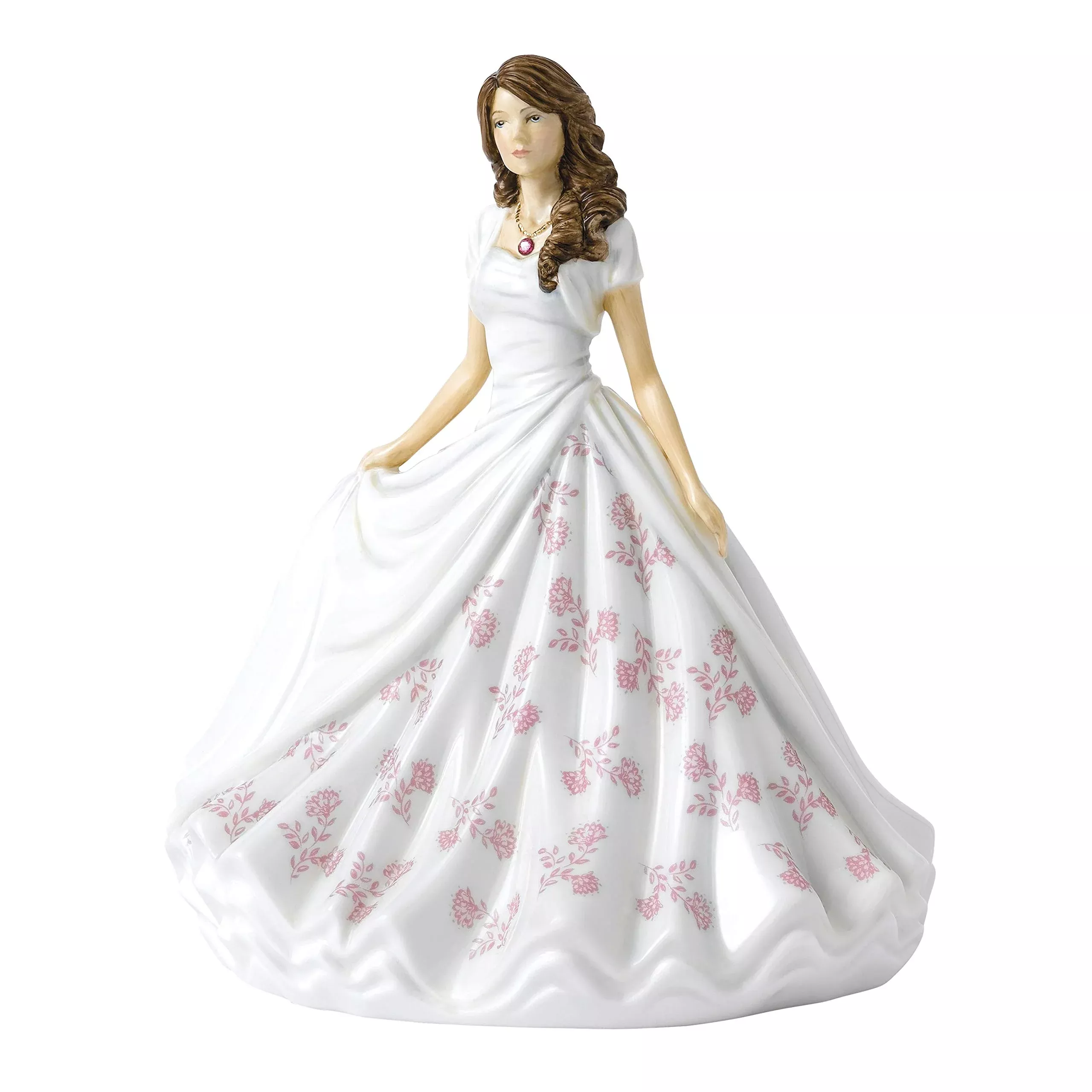 Royal Doulton Birthstone Petites Figurine, Pink Tourmaline, 7"