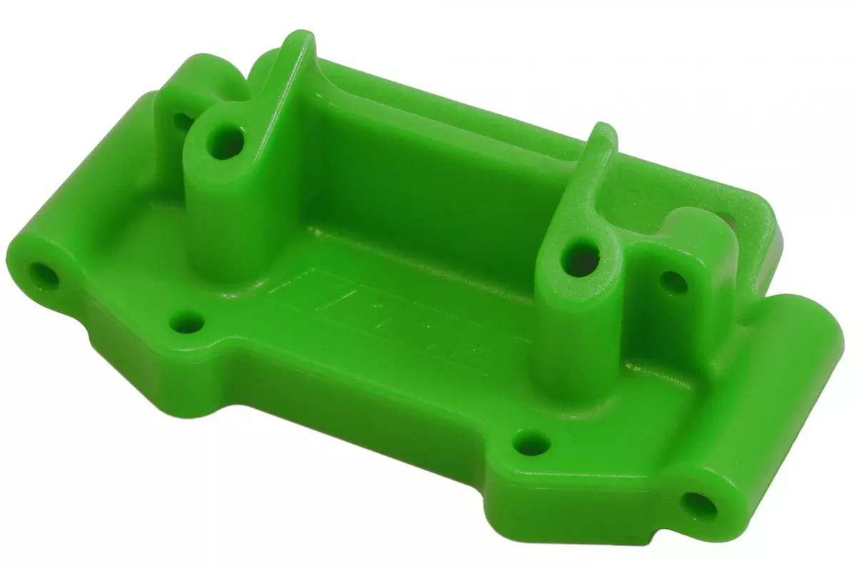 RPM 73754 Green Front Bulkhead for 2WD Slash Rustler Stampede