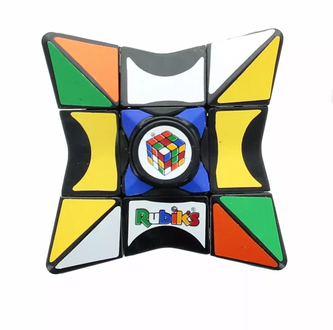 Rubik's Cube Magic Star Spinner Multi-color One Size Puzzle Toy