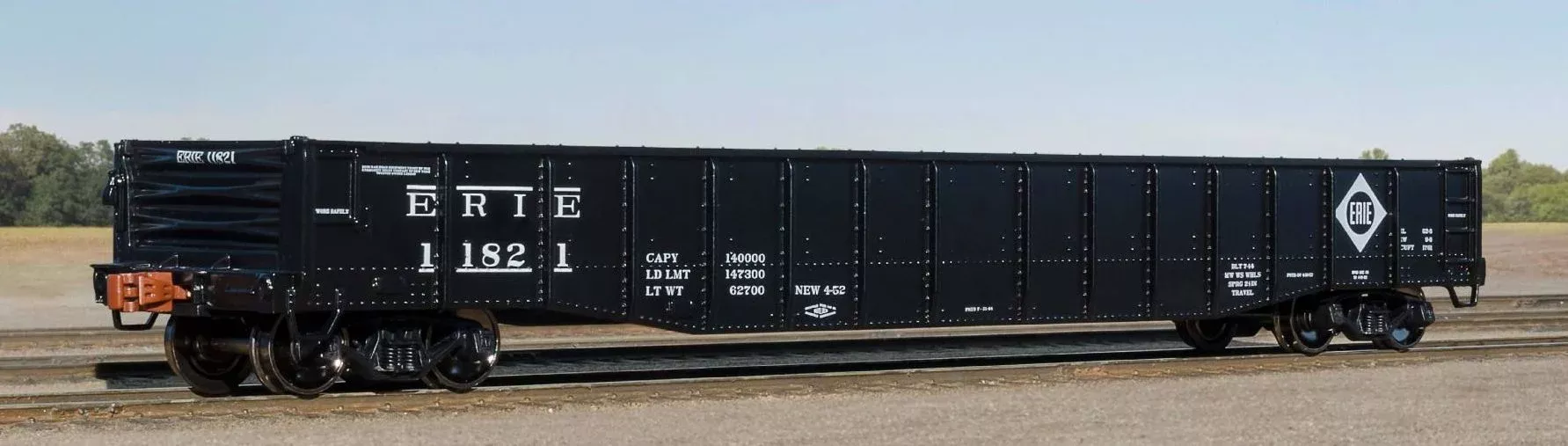 ScaleTrains Kit Classics 1188 HO Scale 52'6" Mill Gondola Erie 11821