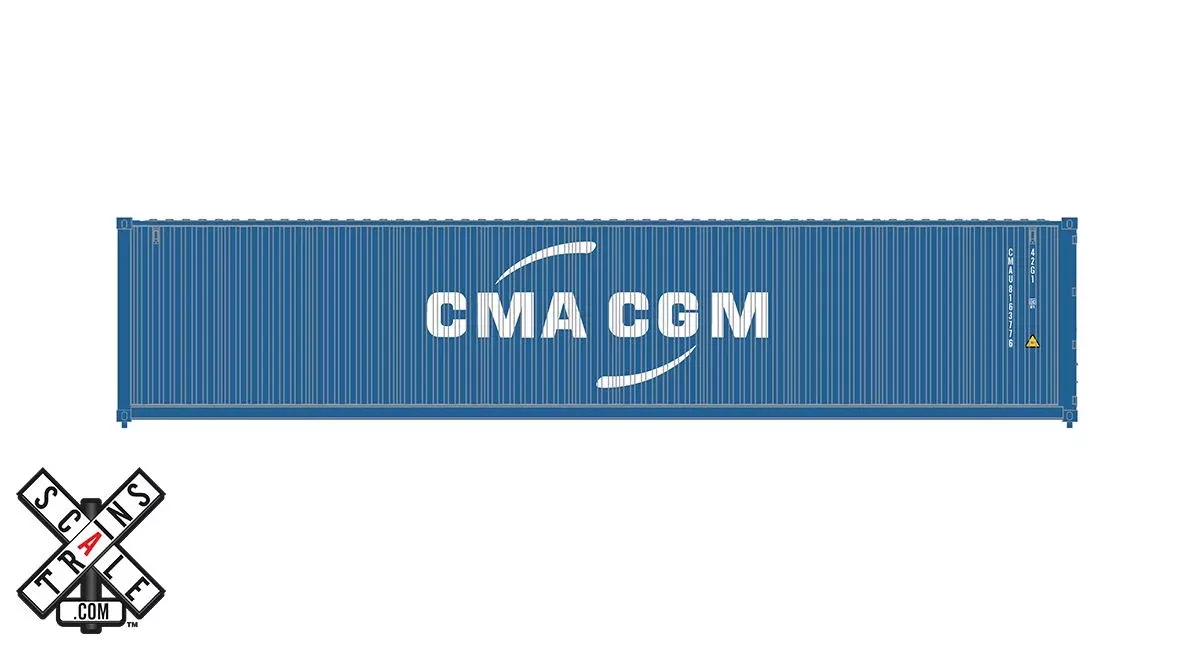 ScaleTrains Operator 11229 HO Scale CIMC 40' Container CMA CGM CMAU 904051