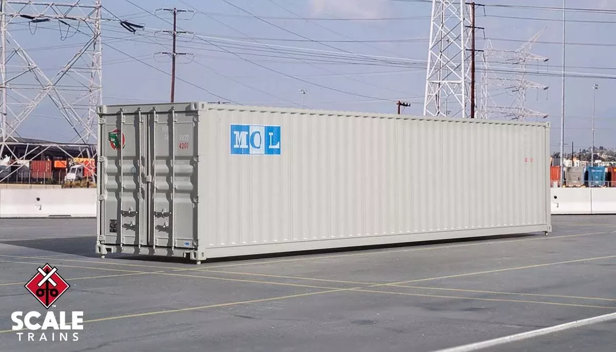 ScaleTrains Operator 11232 HO Scale CIMC 40' Container Mitsui OSK Lines "MOL" MOFU 141987