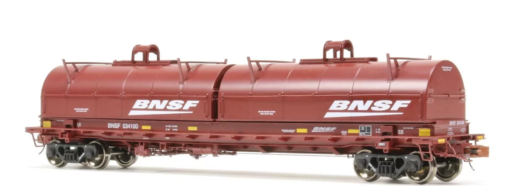 ScaleTrains Rivet 38406 HO Scale Thrall 48' Coil Steel Car BNSF "Wedge" 534147