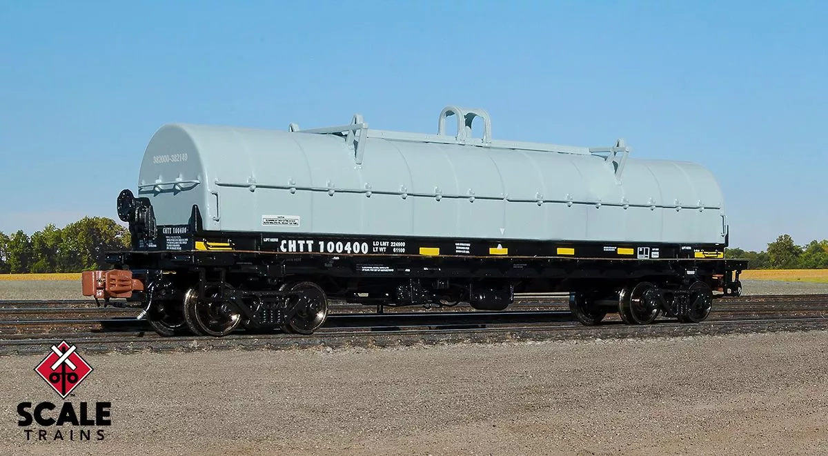 ScaleTrains Rivet N Scale 33549 Thrall-Trinity 42' Steel Coil Car UP/CHTT 100400
