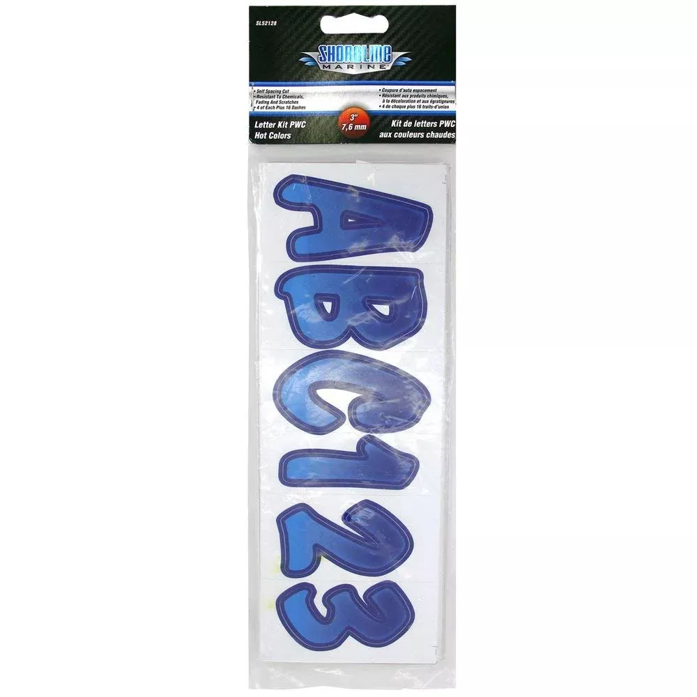 Shoreline Marine Letter, Colors May Vary