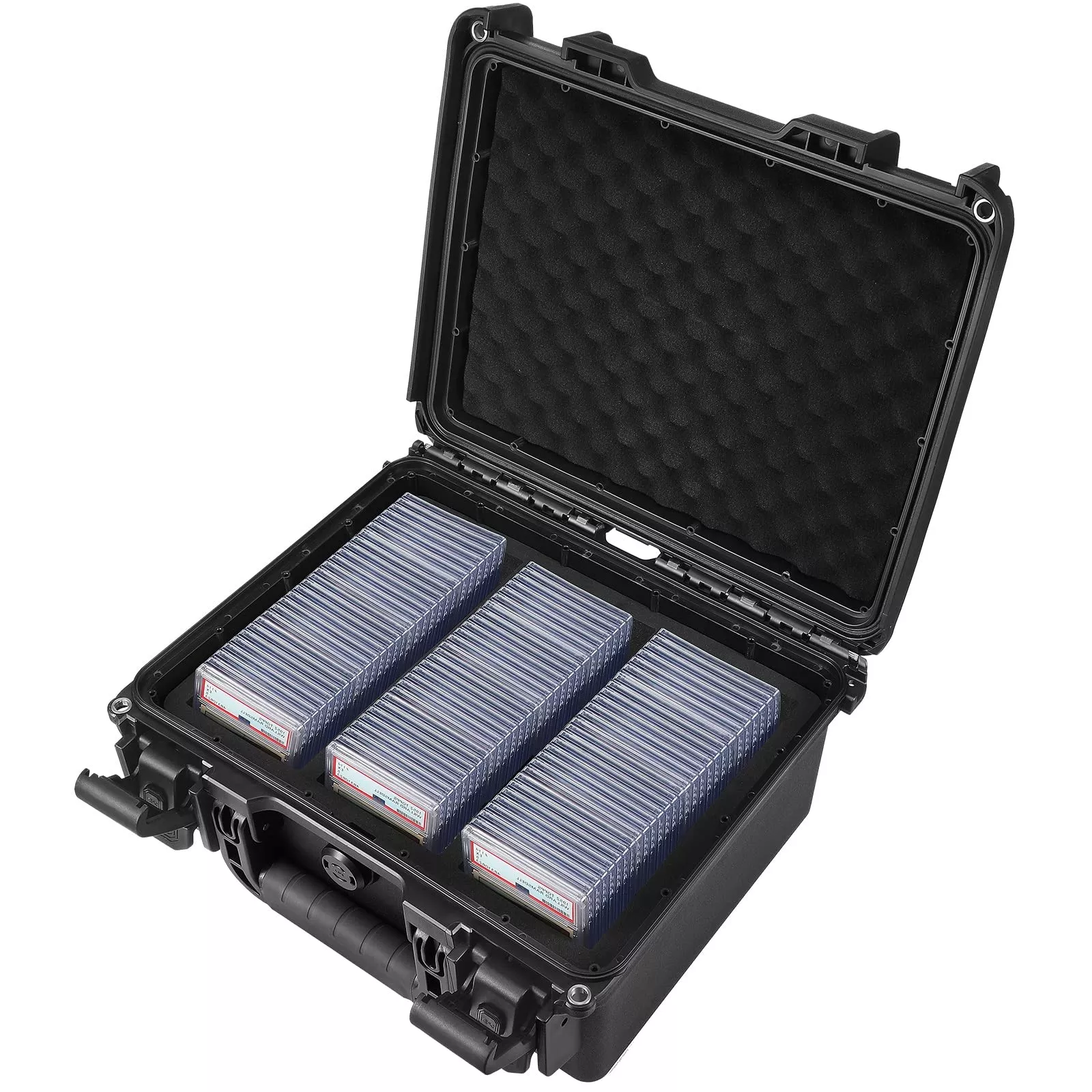 Sibonic Waterproof Graded Card Case Compatible With 102 Card Slabs, Bg