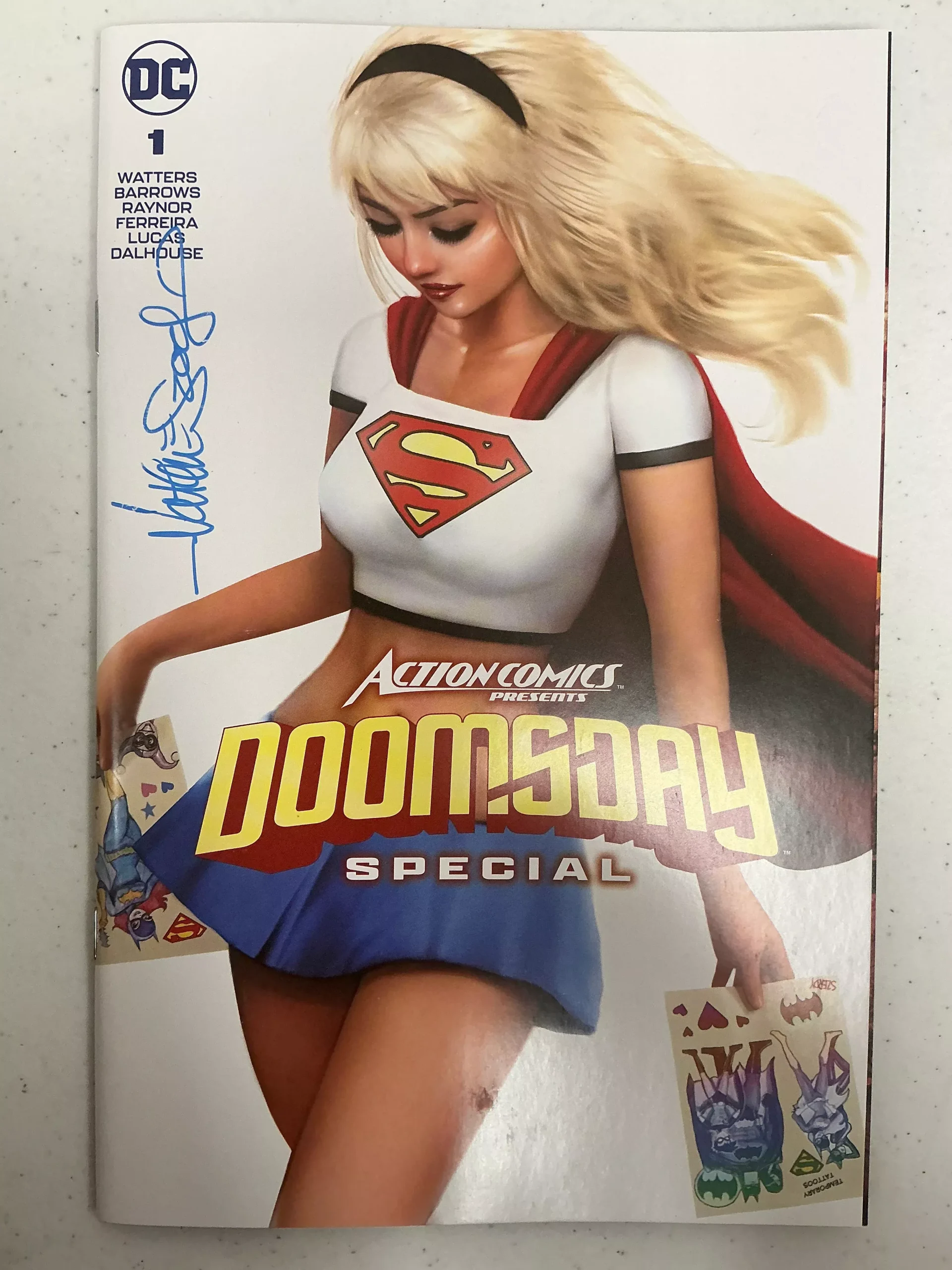 [Signed by Nathan Szerdy] ACTION COMICS PRESENTS DOOMSDAY SPECIAL #1 NATHAN SZERDY EXCLUSIVE
