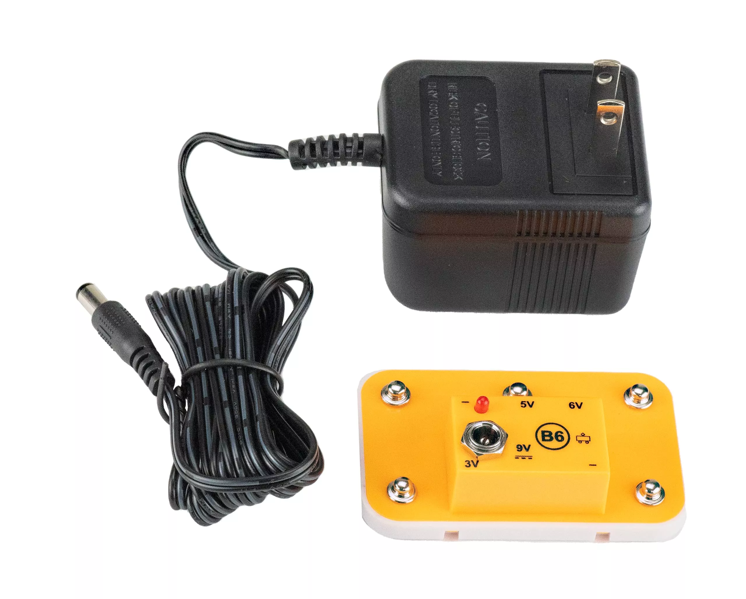 Snap Circuits Battery Eliminator Adapter for SC-100, SC-300, 3V