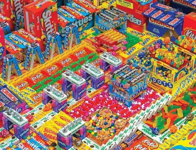 Springbok 33-01623 Candyscape 500 Piece Puzzle