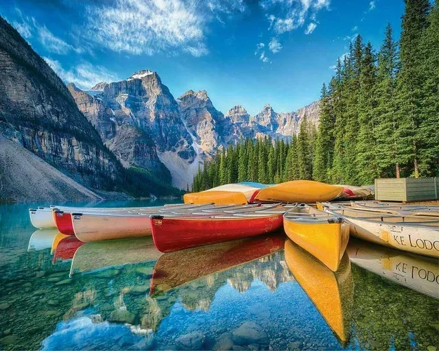 Springbok 33-11020 Calm Canoes 1000 Piece Puzzle