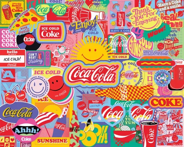 Springbok 33-11145 Coca-Cola Pop Art 1000 Piece Puzzle