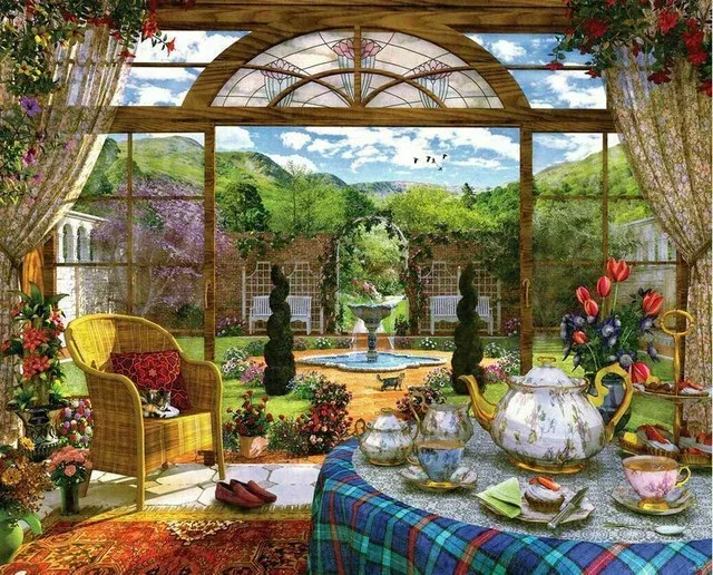Springbok 33-50053 The Conservatory 350 Piece Puzzle