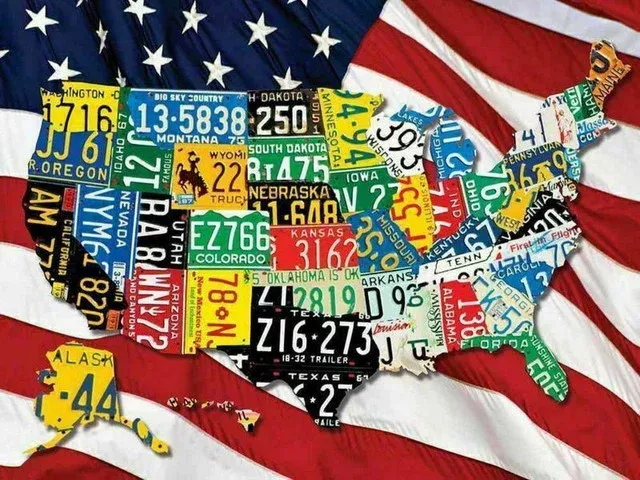 Springbok 33-70516 State Plates 400 Piece Puzzle
