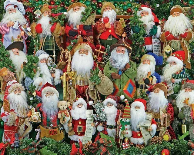 Springbok 34-10901 Santa Collection 1000 Piece Puzzle
