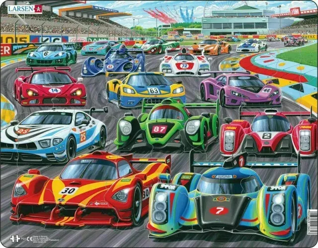 Springbok 41-07882 Speed Racer 36 Piece Children's Educational Jigsaw Puzzle