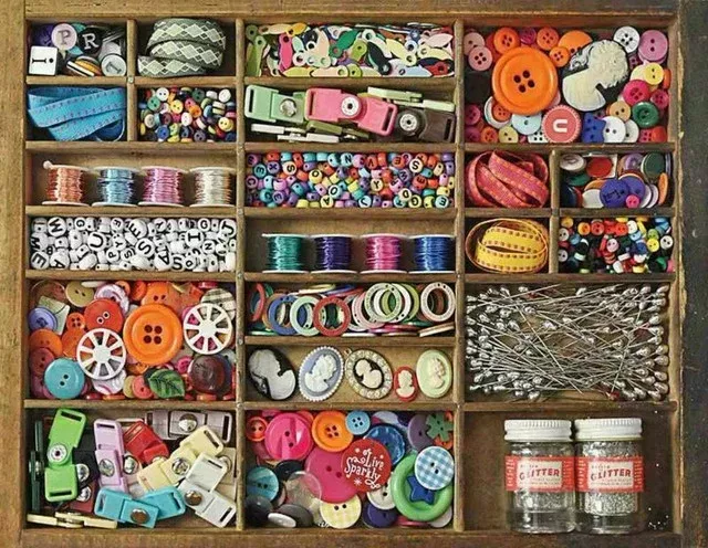 Springbok 43-36023 The Sewing Box 36 Piece Puzzle