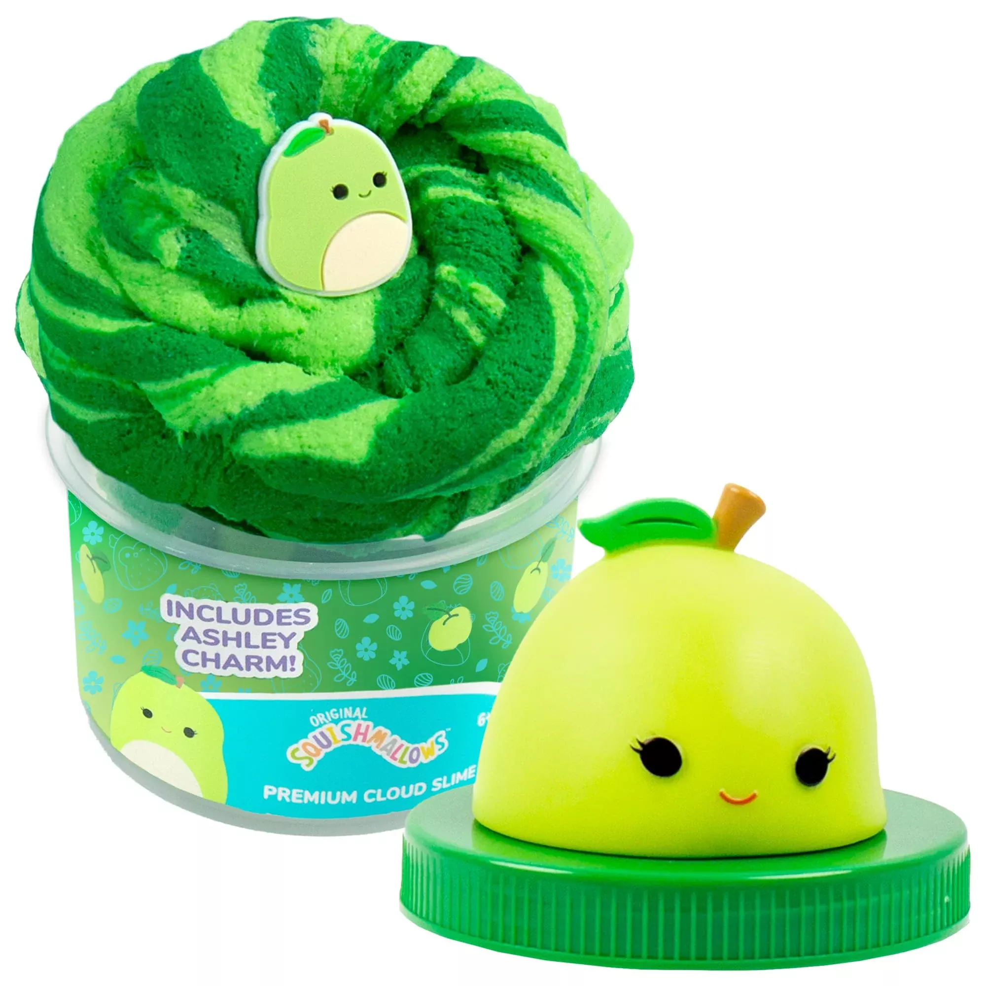 Squishmallows Ashley the Apple Scented Slime 8 oz Multi Color