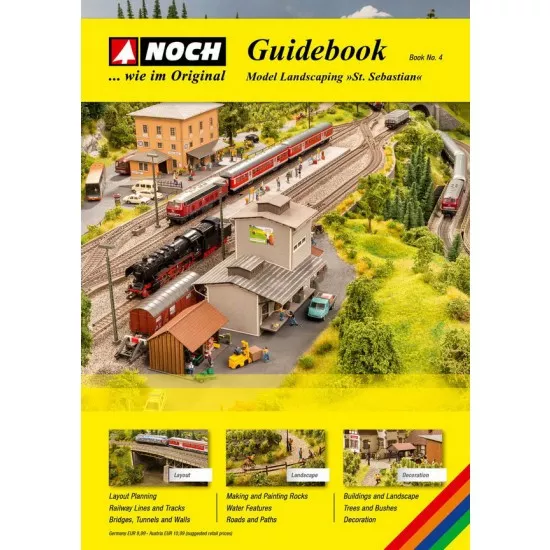 "St Sebastian" Model Landscaping Guidebook (English, 120 pages) NOCH 71911