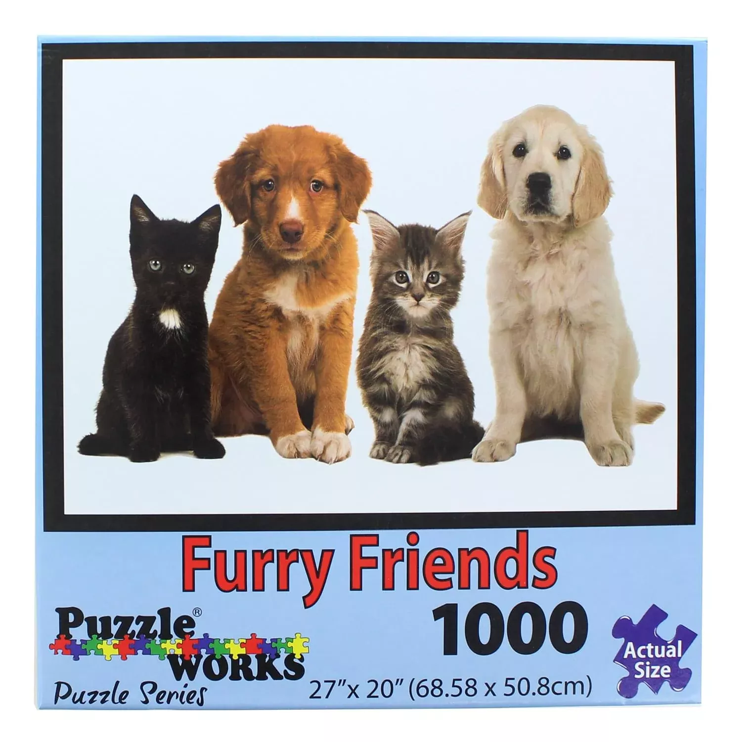 Staci19 Jigsaw Puzzle - Medium Difficulty - Multi-Colored - One Size