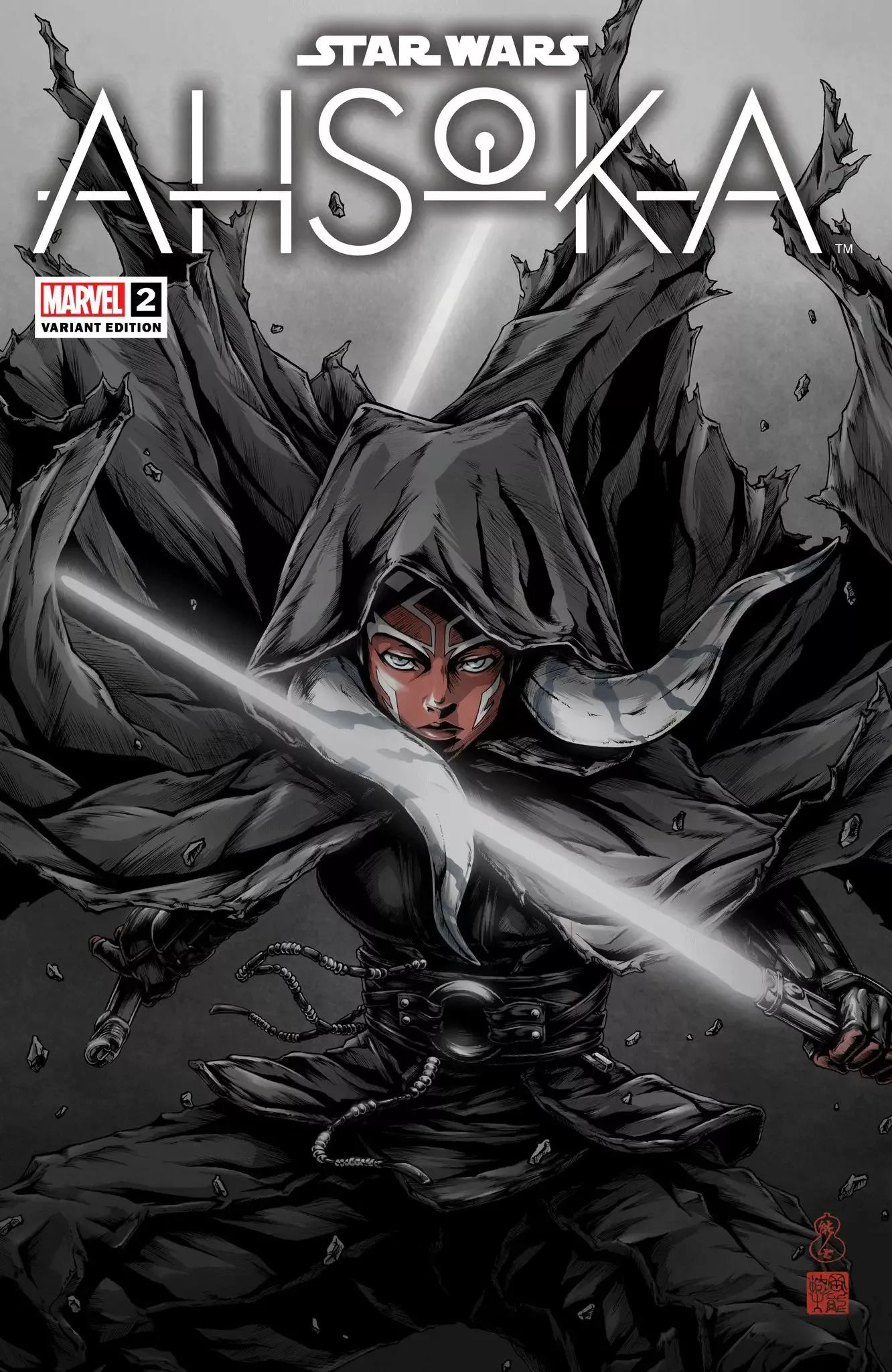 STAR WARS AHSOKA #2 | TAKASHI OKAZAKI LIMITED EDITION | RABBIT COMICS