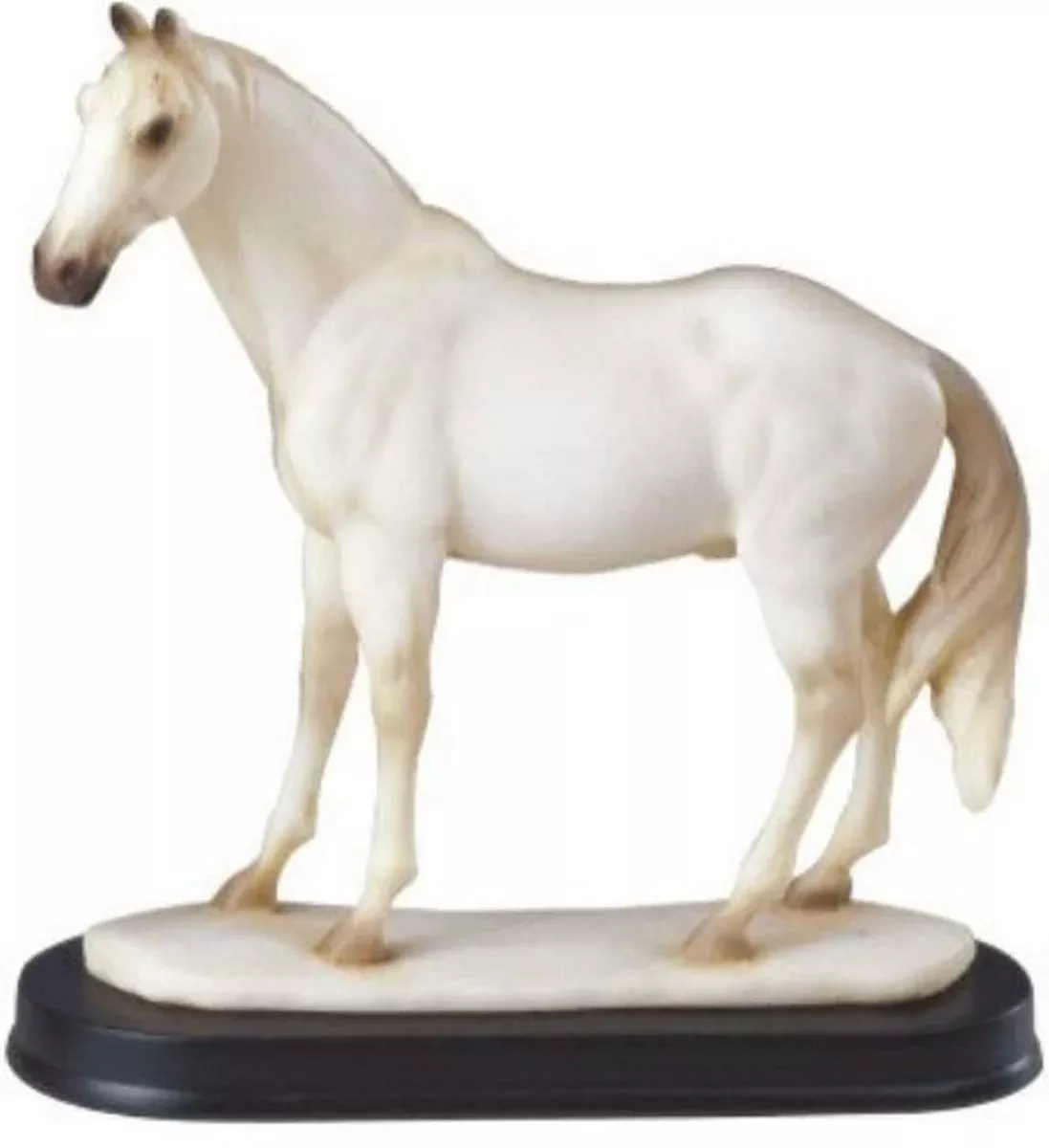 StealStreet White Horse Figurine Decor 6.5" Polyresin Collectible