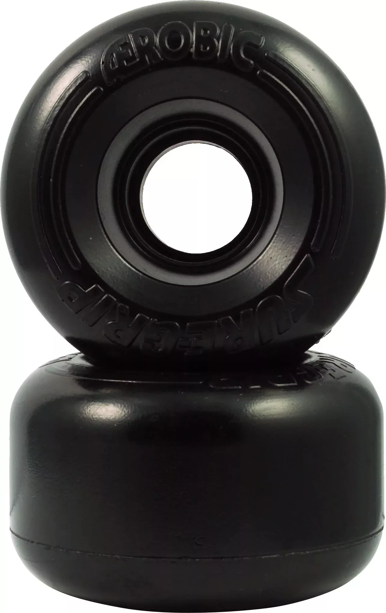 Sure-Grip Outdoor Aerobic Wheels 62mm 85A Urethane Black 8