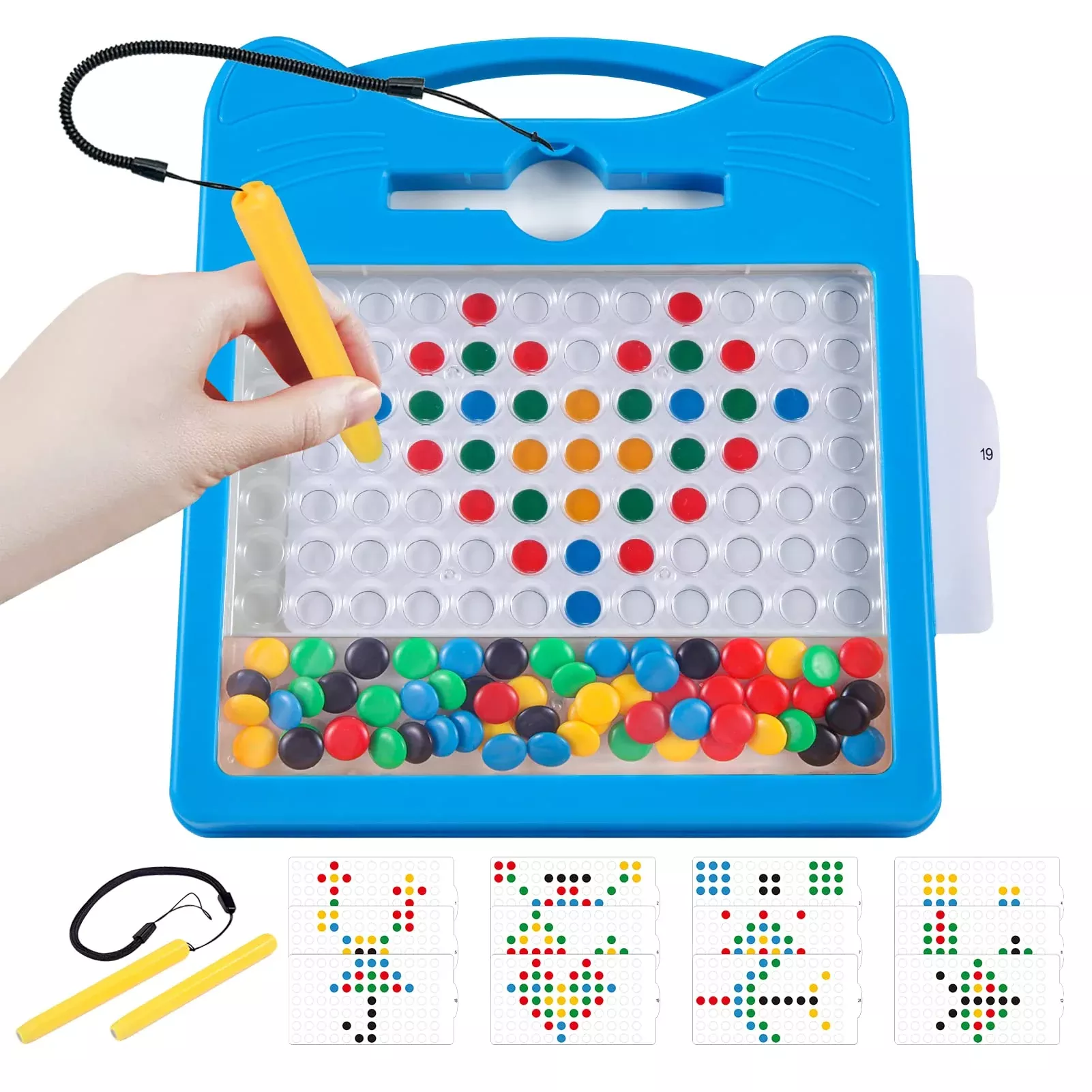 Svance Magnetic Drawing Board For Kids, Toddler Magnet Doodle Board Wi