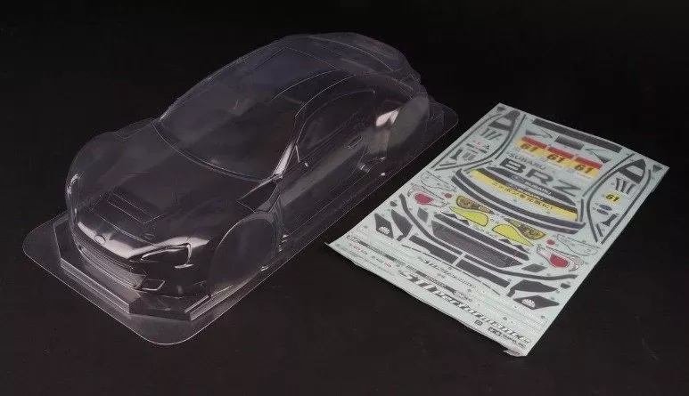 Tamiya 51575 1/10 Subaru BRZ R&D Sport Clear Body Set