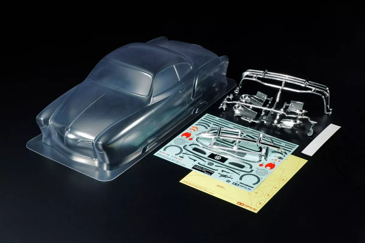 Tamiya 51635 1/10 VW Karmannghia Clear Body Set