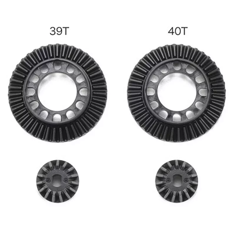 Tamiya 51704 39T/40T Ring Gear Set for XV-02/TT-02 with Direct Coupling