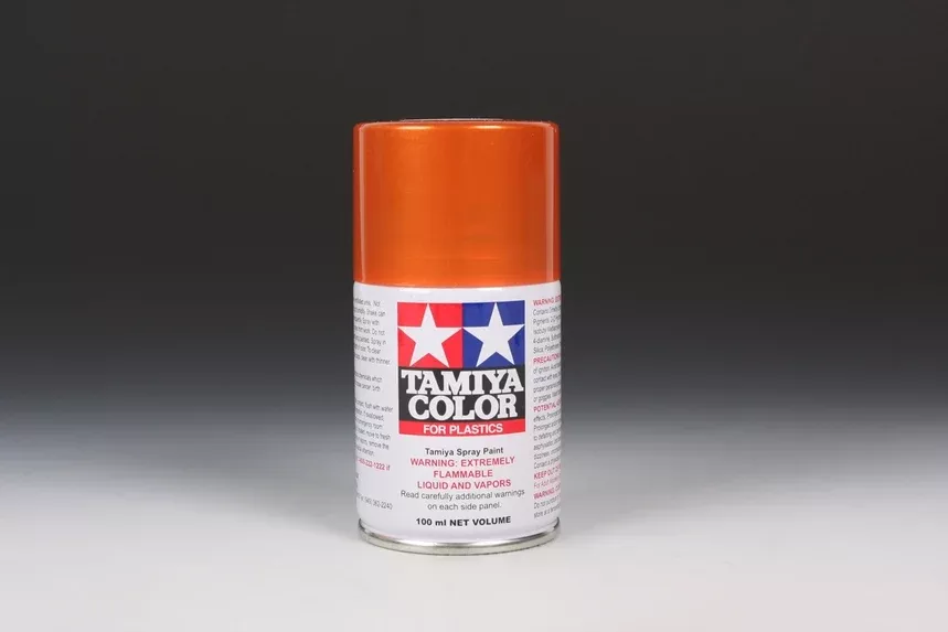 Tamiya 85092 TS-92 Metallic Orange Lacquer Spray Paint 100ml