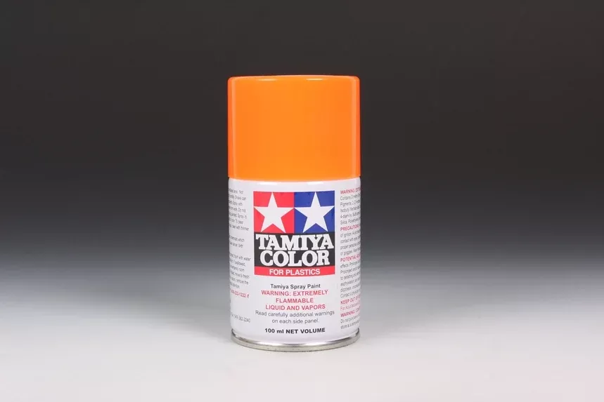 Tamiya 85096 TS-96 Fluorescent Orange Lacquer Spray Paint 100ml