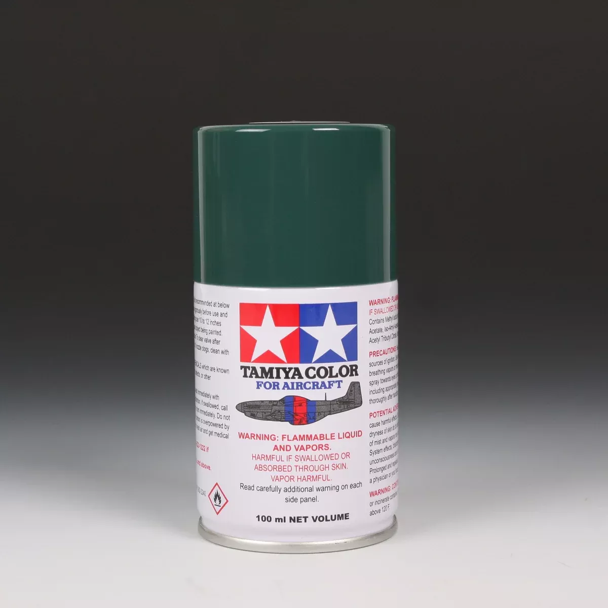Tamiya 86501 AS-1 Dark Green Lacquer Spray for Aircraft