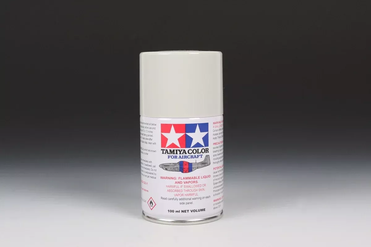 Tamiya 86516 AS-16 Light Grey (USAF) Lacquer Spray for Aircraft