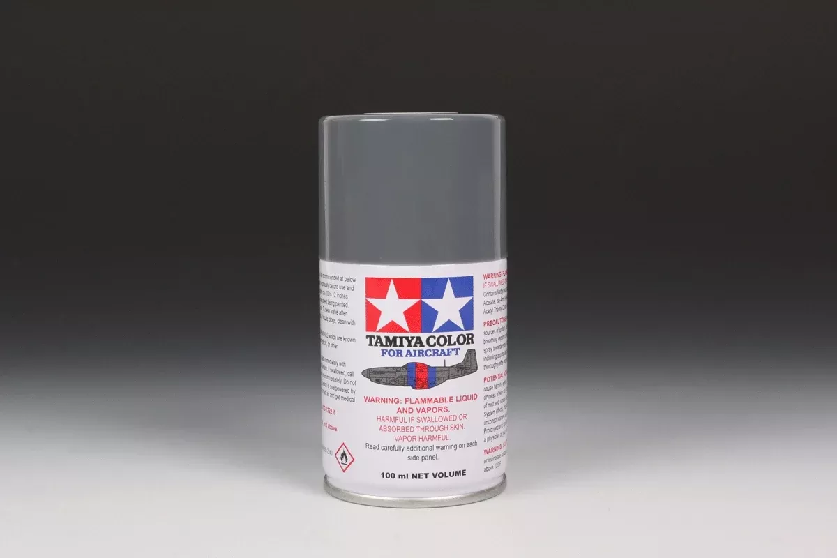 Tamiya 86527 AS-27 Gunship Gray 2 Lacquer Spray for Aircraft