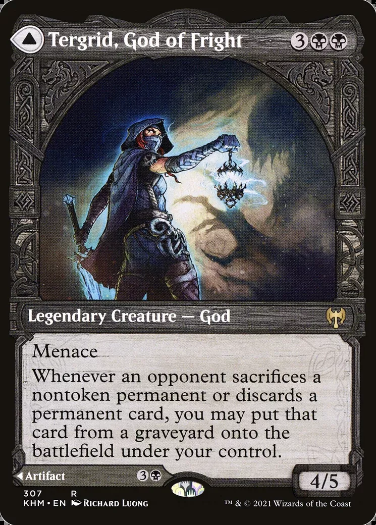 Tergrid, God of Fright (Showcase) (KHM-307) [Kaldheim]