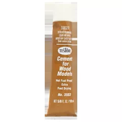 Testors 3503 Wood Cement Extra Fast, 5/8 oz