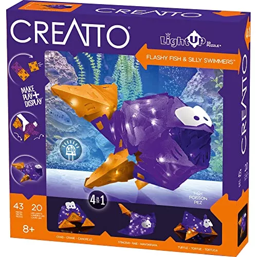 Thames & Kosmos Creatto 43-Piece LED Light Building Kit for Ages 8