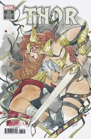 Thor #31 D Peach Momoko Angela Variant (02/22/2023) Marvel