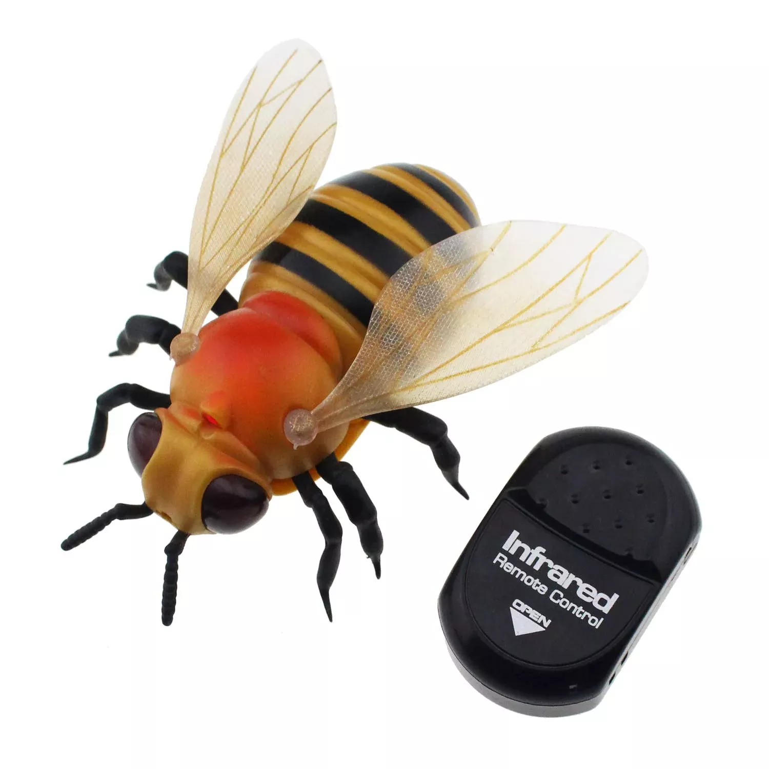 Tipmant RC Honey Bee Car - Infrared Controller - Yellow - 11x10x3