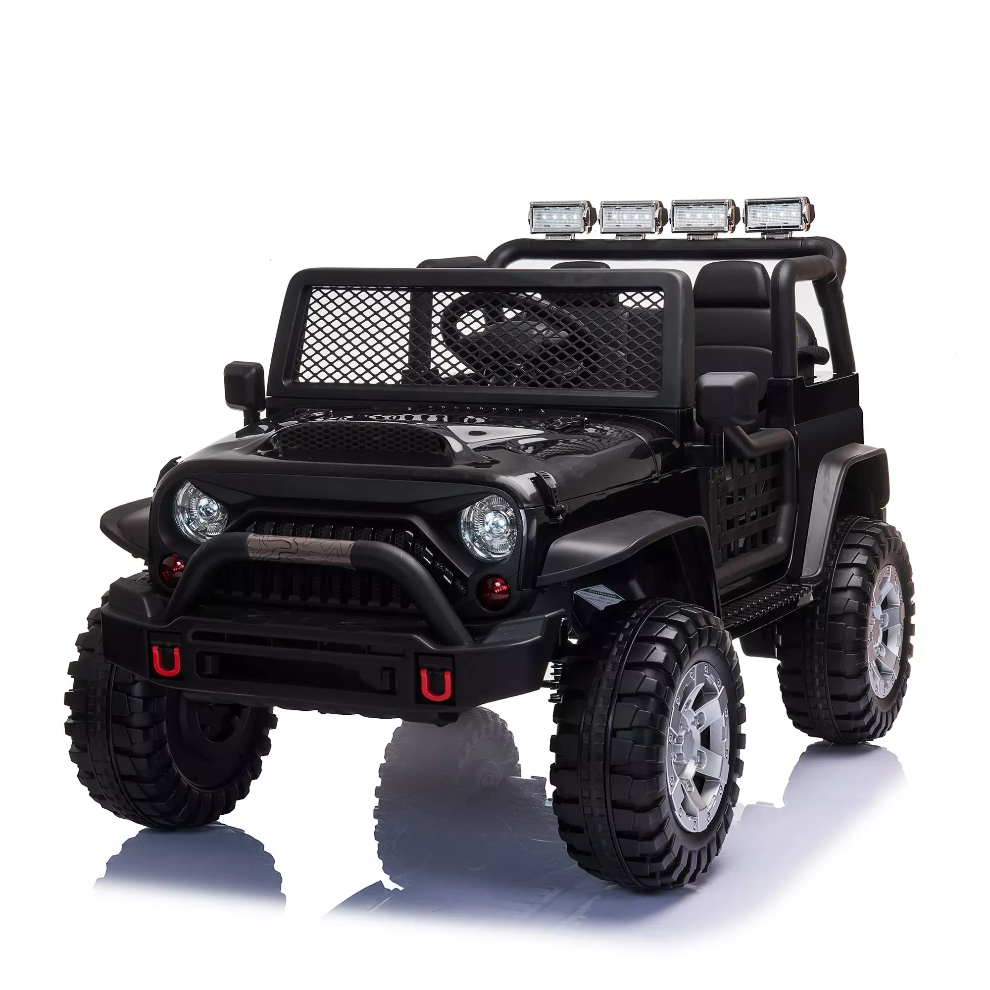 TOBBI Kids Ride-On Car for 3-6 Years, Black, 46.
