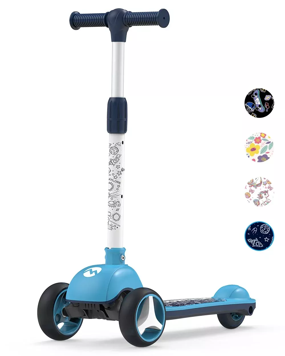 Toddler Scooter For Kids Ages 1-3/3-5/4-6 Years Old, 3 Wheels Foldable