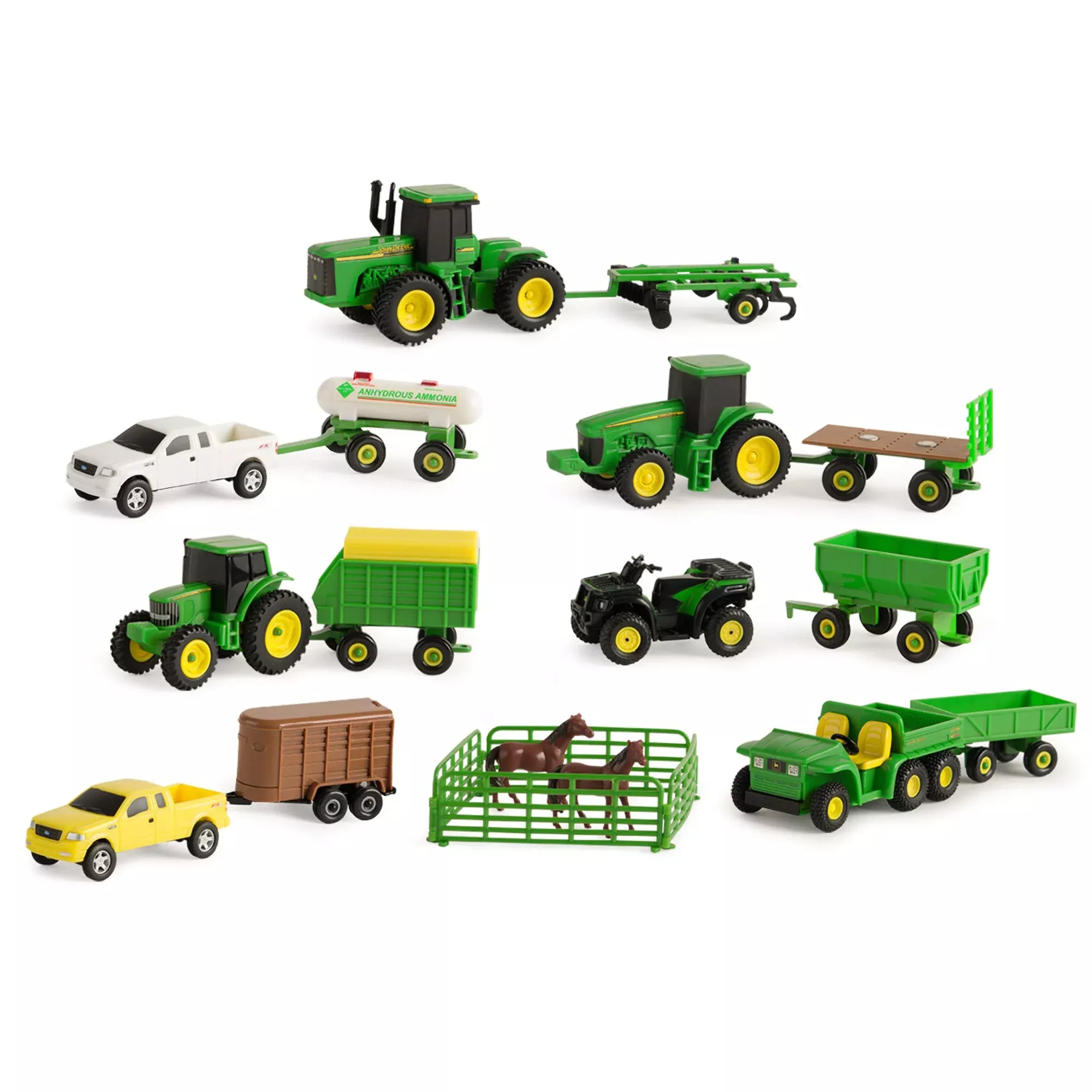 TOMY John Deere 26-Piece Farm Toy Set - Multicolor, Small