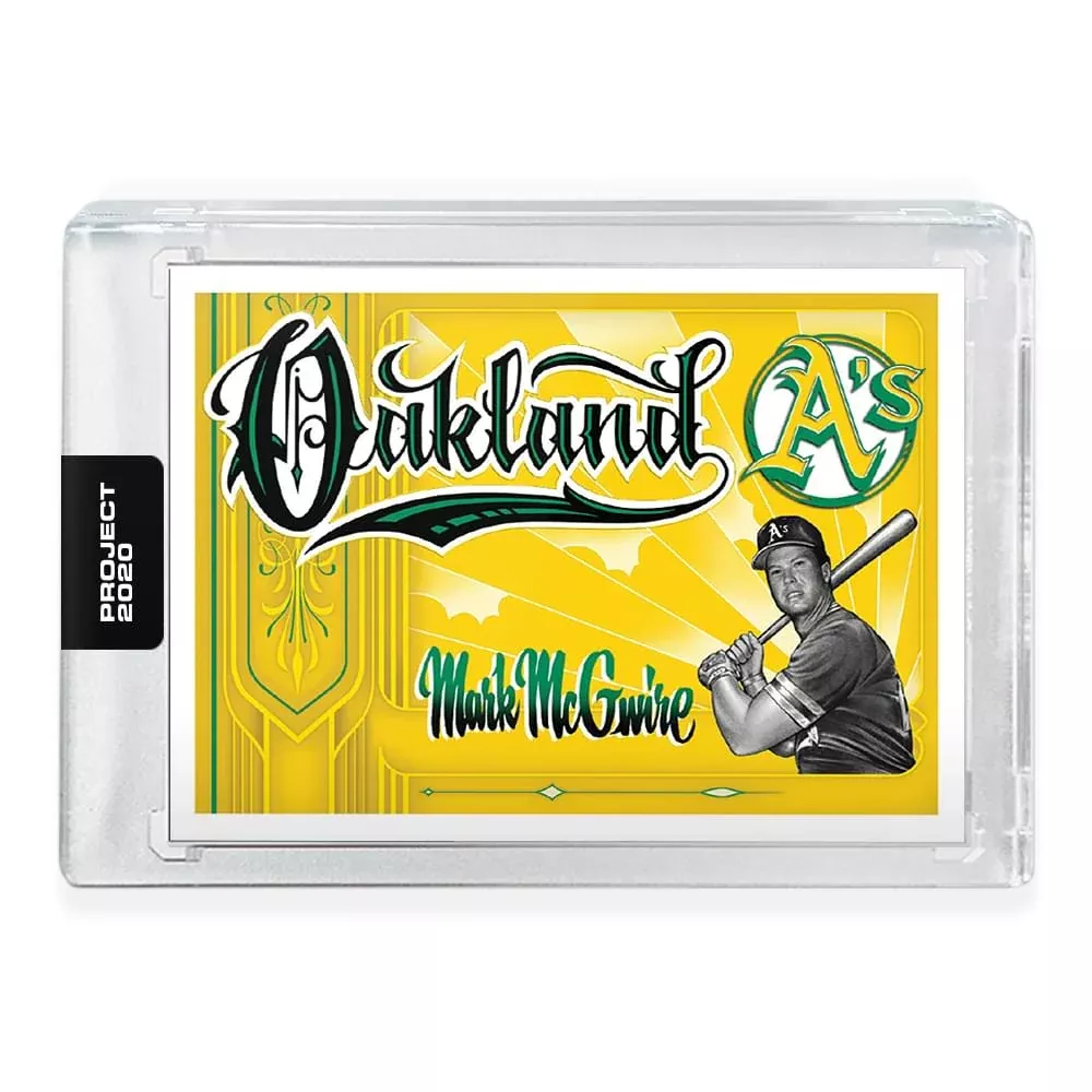 Topps PROJECT 2020 Baseball Cards Set - Yellow - One Size - 20 Cards